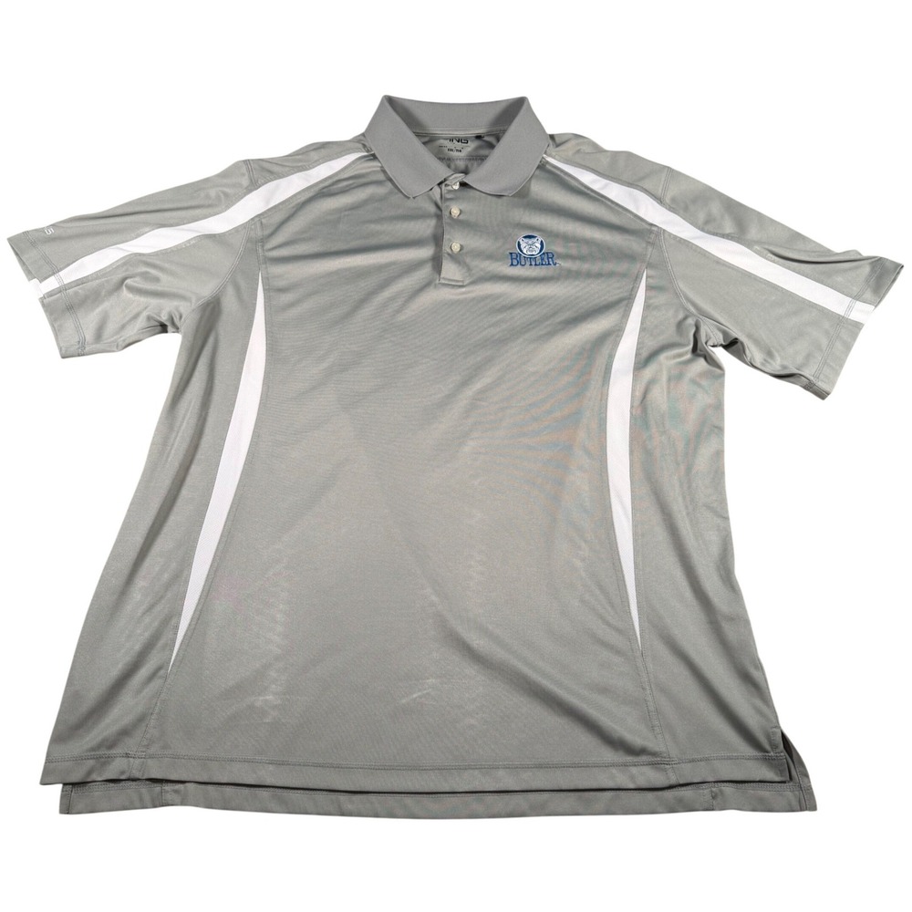 Ping Polo Shirt Mens XXL Grey Butler Bulldogs Groove Performance 11F1791
